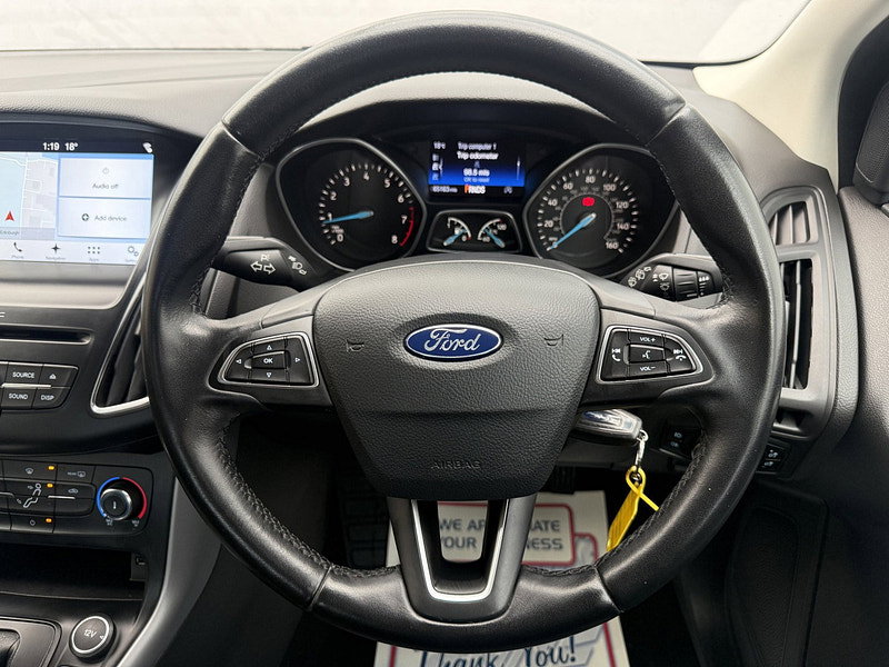 Ford Focus 1.0T EcoBoost Zetec Hatchback 5dr Petrol Auto Euro 6 (s/s) (125 ps)