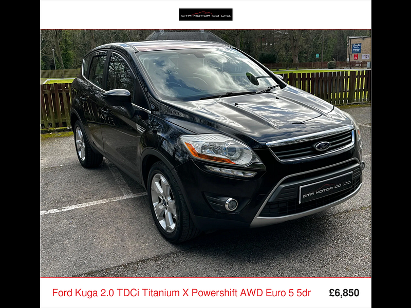 Ford Kuga 2.0 TDCi Titanium X Powershift AWD Euro 5 5dr 5dr Automatic 2026