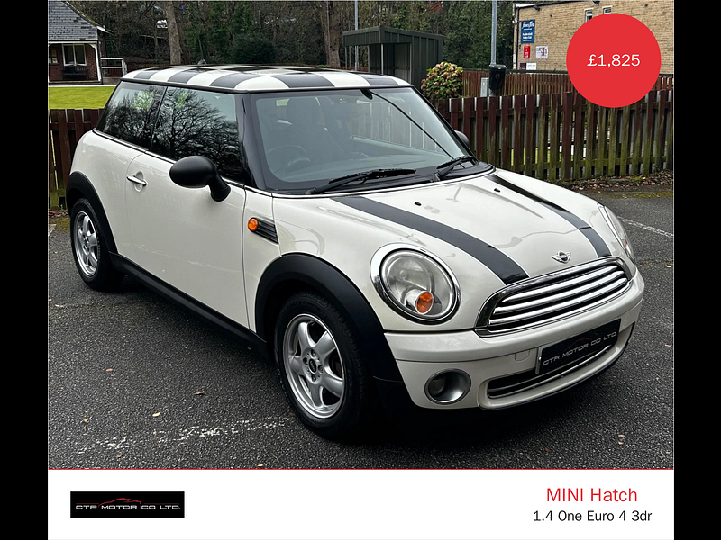 MINI Hatch 1.4 One Euro 4 3dr 3dr Manual 2026