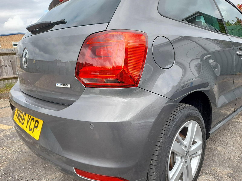 Volkswagen Polo 1.0 BlueMotion Tech Match Euro 6 (s/s) 3dr 3dr Manual 2026