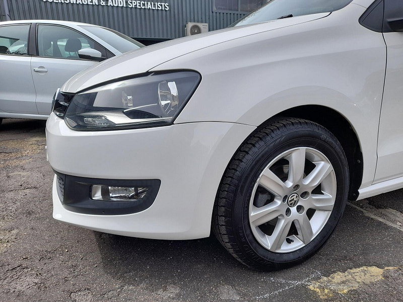 VOLKSWAGEN POLO 1.4 MATCH EURO 5 3DR 6,650 2013 53,300 WHITE 1.39L MANUAL PETROL... image 9