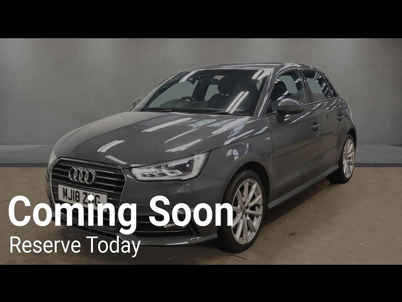 Audi A1 1.4 TFSI S line Sportback S Tronic Euro 6 (s/s) 5dr (Nav) 5dr Automatic 2024