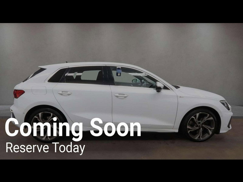 Audi A3 1.0 A3 Sportback 30 TFSI S Line 5dr 5dr Manual 2026