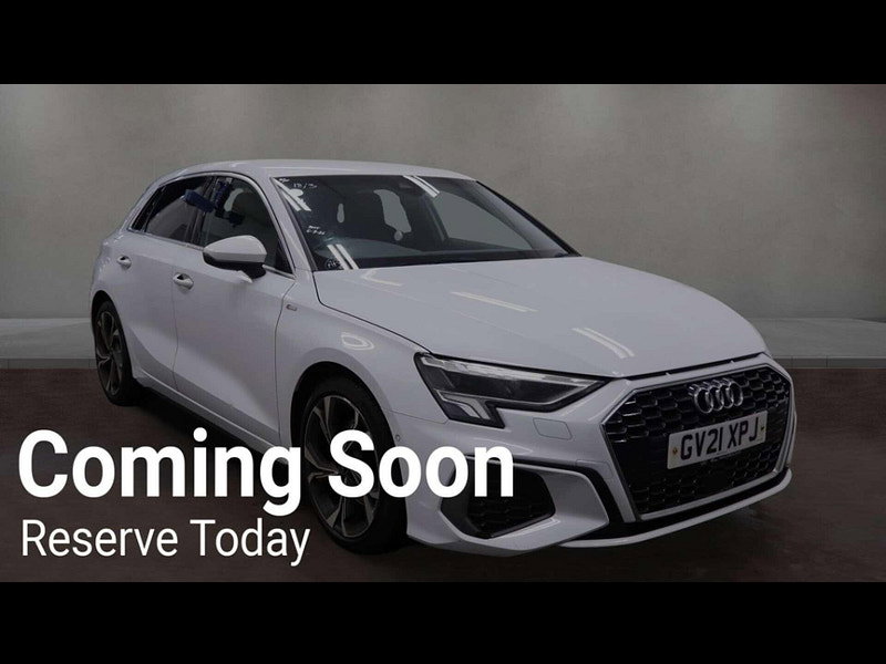 Audi A3 1.0 A3 Sportback 30 TFSI S Line 5dr 5dr Manual 2026