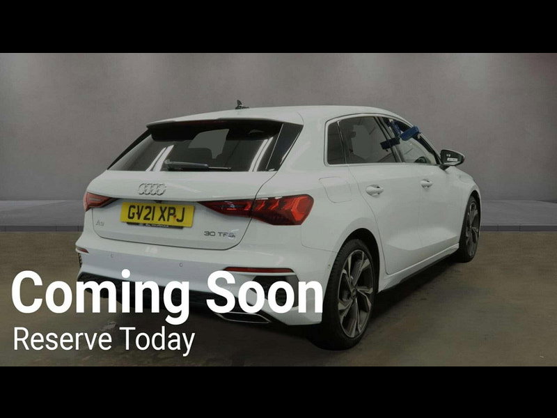 Audi A3 1.0 A3 Sportback 30 TFSI S Line 5dr 5dr Manual 2026