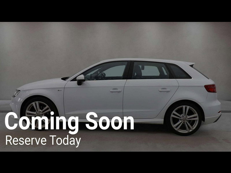Audi A3 1.4 A3 Sportback S Line TFSI 5dr 5dr Manual 2026