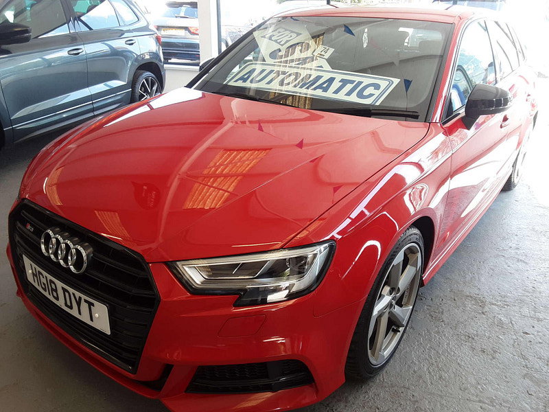 Audi A3 2.0 S3 Sportback TFSI Black Edition Quattro Semi-Auto 4WD 5dr 5dr Automatic 2026