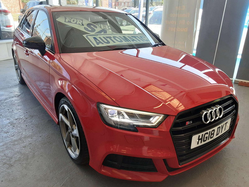 Audi A3 2.0 S3 Sportback TFSI Black Edition Quattro Semi-Auto 4WD 5dr 5dr Automatic 2026