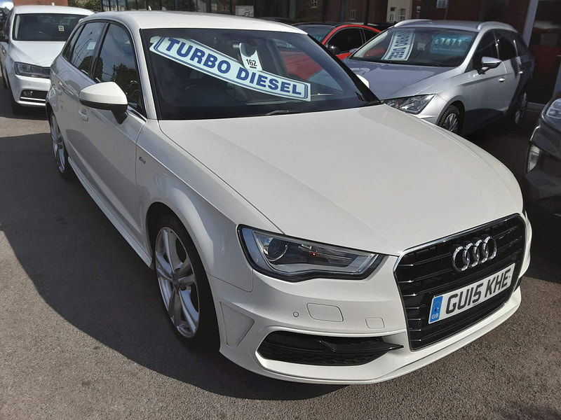 Audi A3 2.0 TDI S line Sportback Euro 6 (s/s) 5dr 5dr Manual 2024