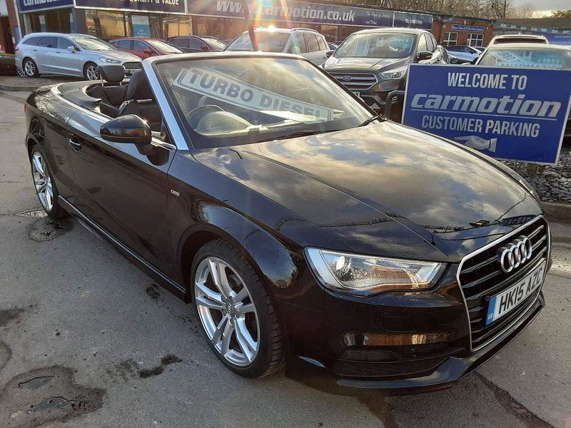 Audi A3 Cabriolet 2.0 TDI S line Euro 6 (s/s) 2dr 2dr Manual 2024