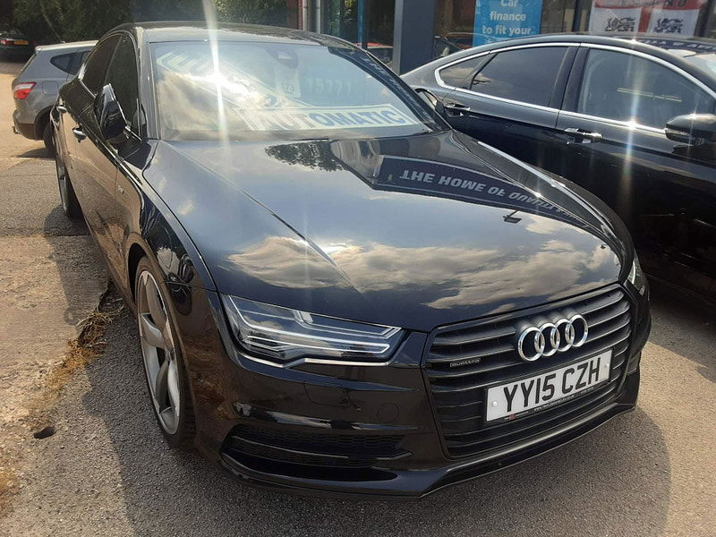 Audi A7 3.0 TDI V6 Black Edition Sportback S Tronic quattro Euro 6 (s/s) 5dr 5dr Automatic 2024