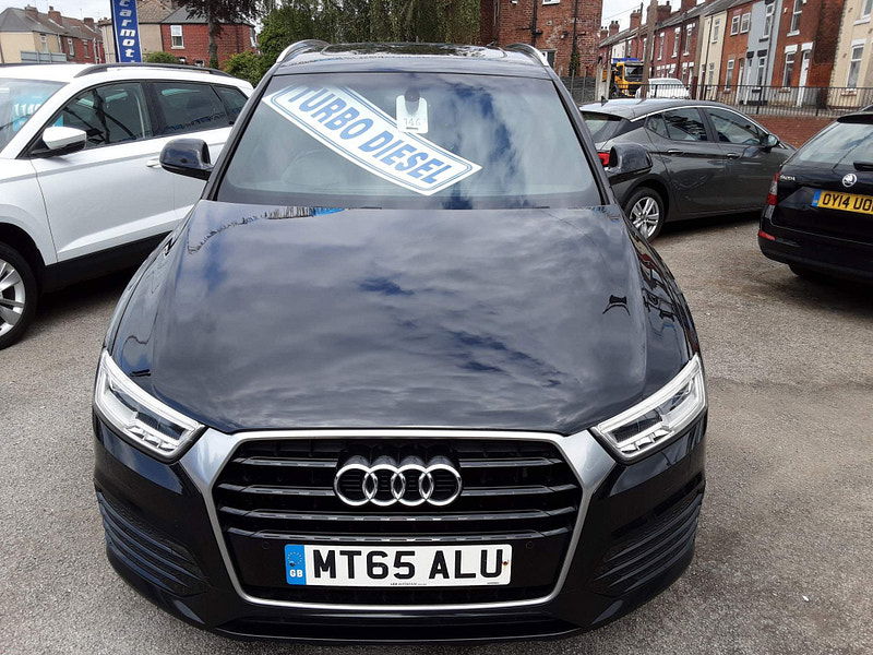 Audi Q3 2.0 TDI S Line 5dr (FULL LEATHER+SAT NAV+REVERSE CAMERA+GLASS ROOF) 5dr Manual 2026