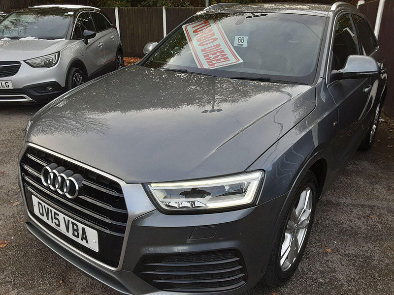 Audi Q3 2.0 TDI S line quattro Euro 6 (s/s) 5dr 5dr Manual 2024