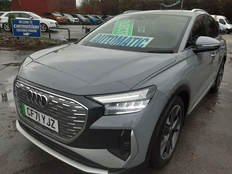 Audi Q4 E-TRON Q4 e-tron S Line 40 5dr 5dr Automatic 2025