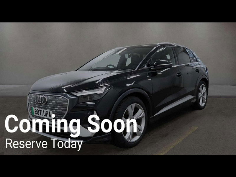 Audi Q4 E-TRON Q4 e-tron S Line 40 5dr 5dr Automatic 2025