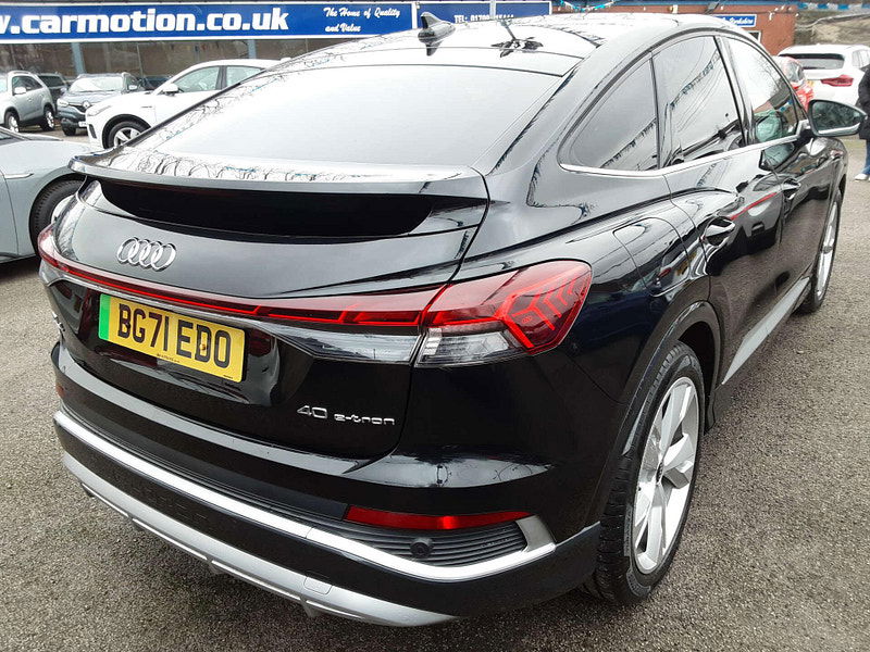 Audi Q4 E-TRON Q4 e-tron Sportback 40 S Line Auto 5dr 5dr Automatic 2026