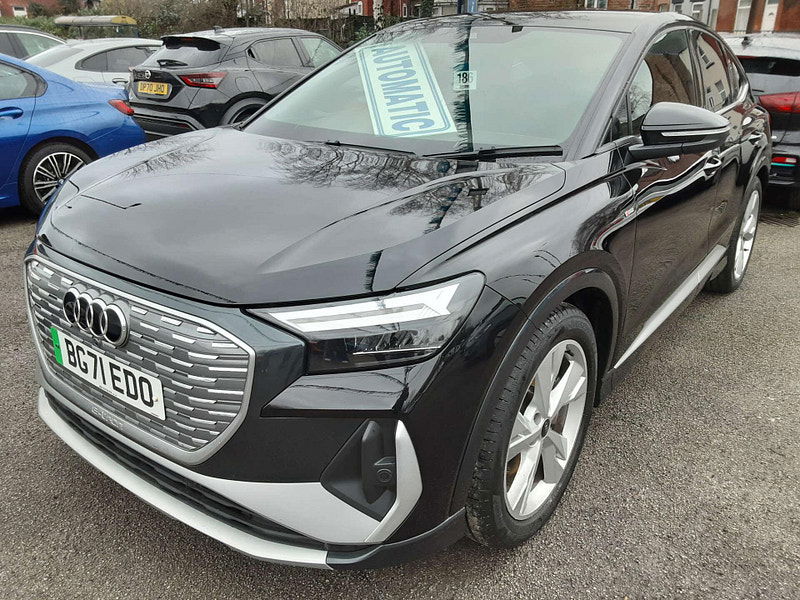 Audi Q4 E-TRON Q4 e-tron Sportback 40 S Line Auto 5dr 5dr Automatic 2026