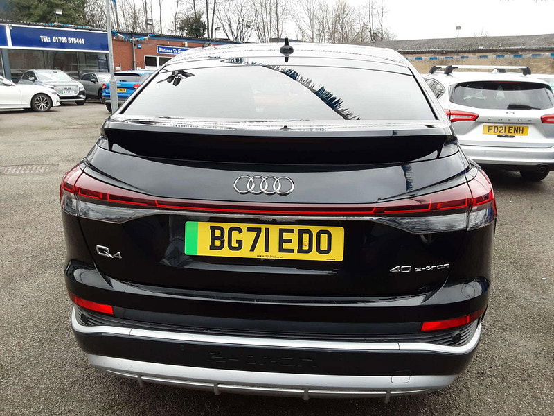 Audi Q4 E-TRON Q4 e-tron Sportback 40 S Line Auto 5dr 5dr Automatic 2026
