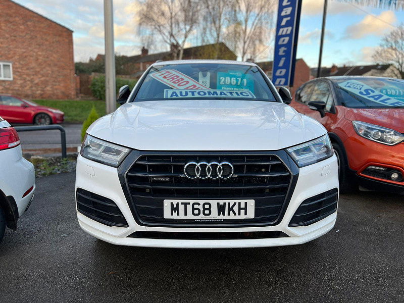 Audi Q5 40 TDI Quattro Black Edition 5dr S Tronic (HALF LEATHER+SAT NAV) 5dr Automatic 2024