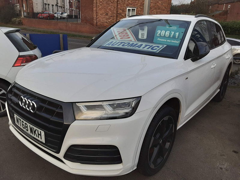 Audi Q5 40 TDI Quattro Black Edition 5dr S Tronic (HALF LEATHER+SAT NAV) 5dr Automatic 2024