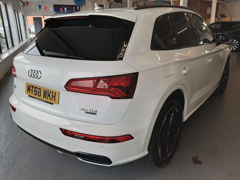 Audi Q5 40 TDI Quattro Black Edition 5dr S Tronic (HALF LEATHER+SAT NAV) 5dr Automatic 2024