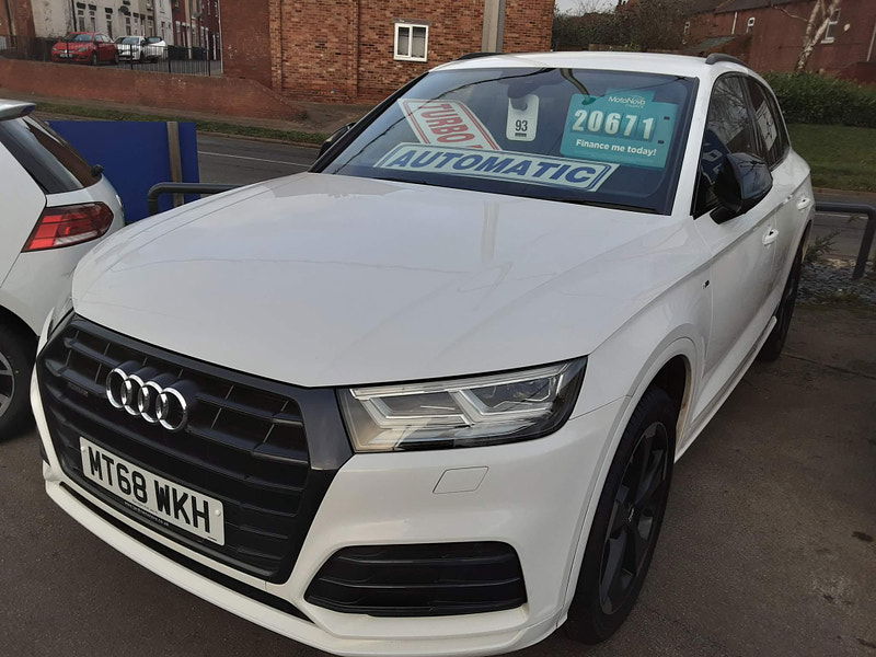 Audi Q5 40 TDI Quattro Black Edition 5dr S Tronic (HALF LEATHER+SAT NAV) 5dr Automatic 2024