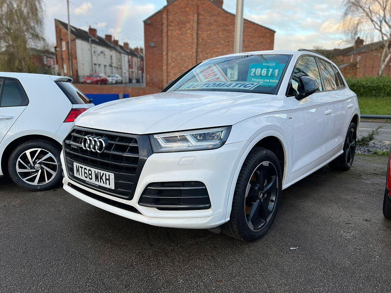 Audi Q5 40 TDI Quattro Black Edition 5dr S Tronic (HALF LEATHER+SAT NAV) 5dr Automatic 2024