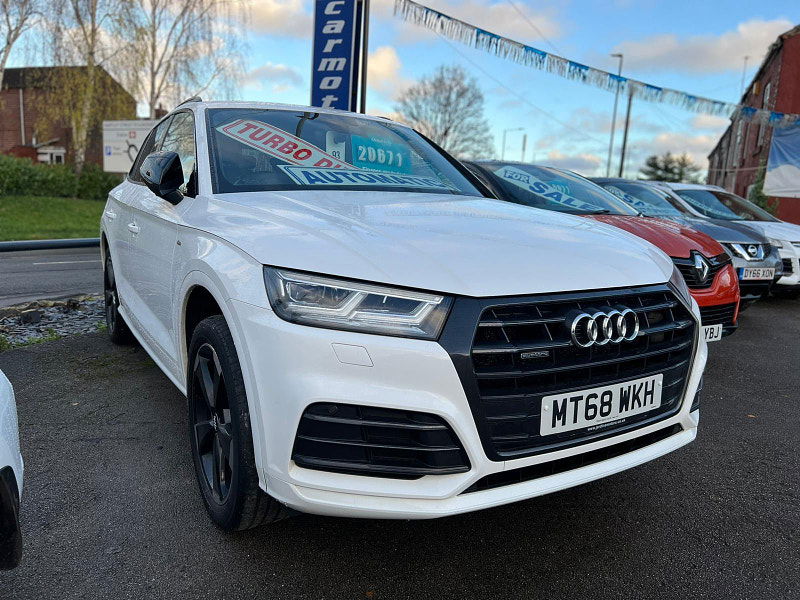 Audi Q5 40 TDI Quattro Black Edition 5dr S Tronic (HALF LEATHER+SAT NAV) 5dr Automatic 2024