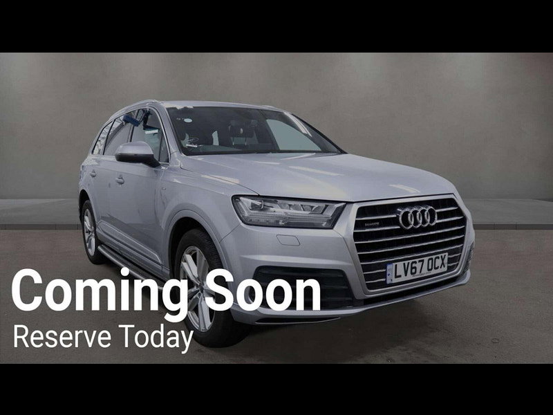 Audi Q7 3.0 Q7 S Line TDI Quattro Auto 4WD 5dr 5dr Automatic 2026