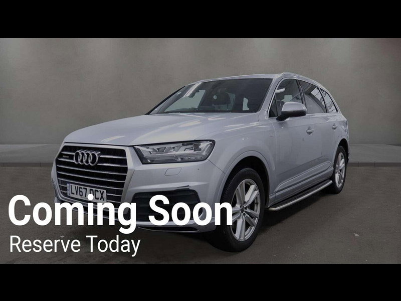 Audi Q7 3.0 Q7 S Line TDI Quattro Auto 4WD 5dr 5dr Automatic 2026