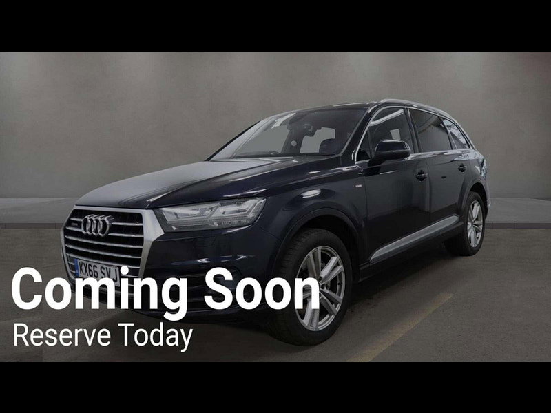 Audi Q7 3.0 Q7 S Line TDI Quattro Auto 4WD 5dr 5dr Automatic 2026