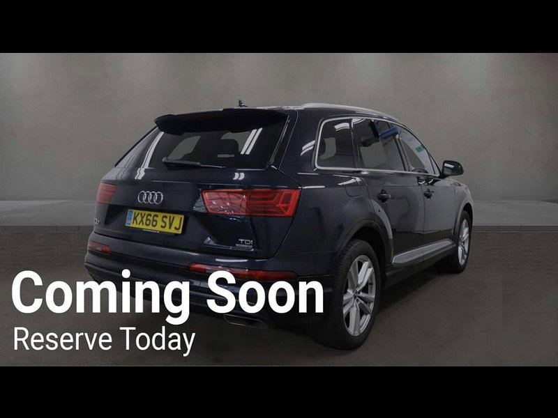 Audi Q7 3.0 Q7 S Line TDI Quattro Auto 4WD 5dr 5dr Automatic 2026