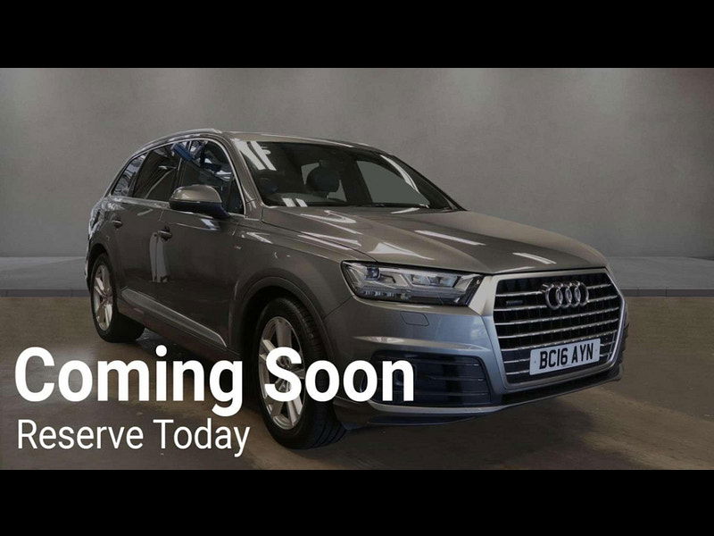 Audi Q7 3.0 Q7 S Line TDI Quattro Auto 4WD 5dr 5dr Automatic 2025