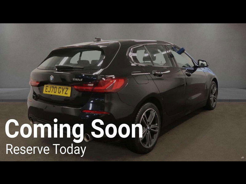 BMW 1 Series 2.0 118D Sport Auto 5dr 5dr Automatic 2025