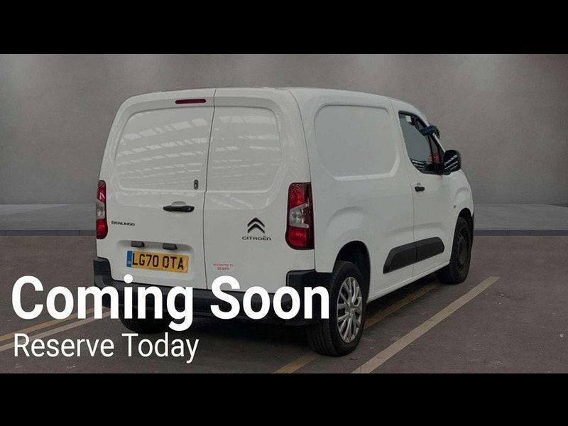 Citroen Berlingo 1.5 Berlingo 1000 Enterprise Blue HDi S/S 2dr Manual 2025