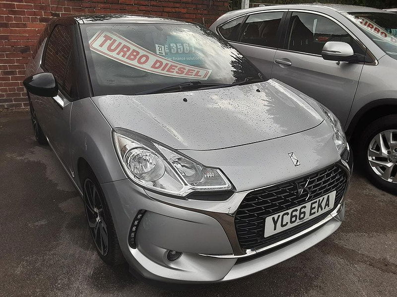DS Automobiles DS 3 1.6 BlueHDi Elegance Euro 6 (s/s) 3dr 3dr Manual 2025