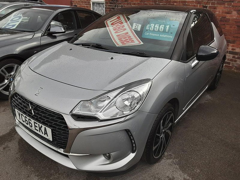 DS Automobiles DS 3 1.6 BlueHDi Elegance Euro 6 (s/s) 3dr 3dr Manual 2025