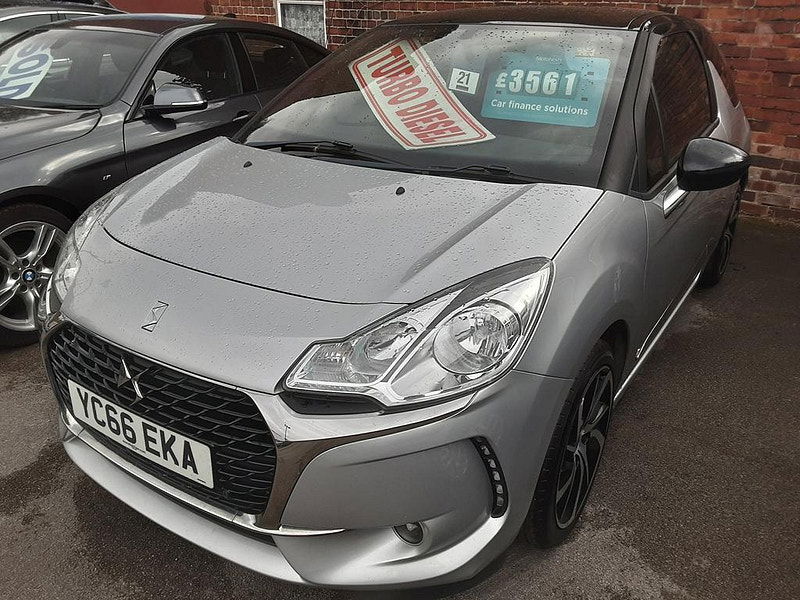 DS Automobiles DS 3 1.6 BlueHDi Elegance Euro 6 (s/s) 3dr 3dr Manual 2025