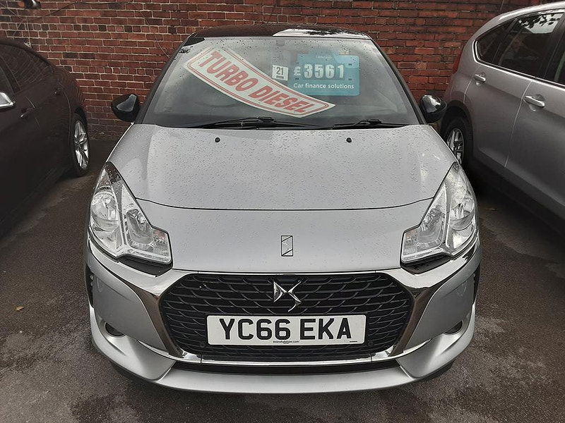 DS Automobiles DS 3 1.6 BlueHDi Elegance Euro 6 (s/s) 3dr 3dr Manual 2025