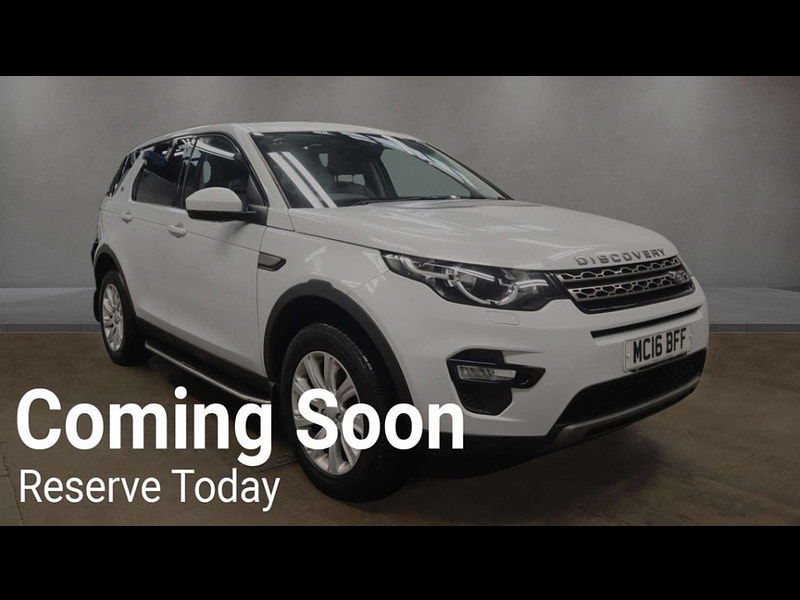 Land Rover Discovery Sport 2.0 Discovery Sport SE Tech TD4 Auto 4WD 5dr 5dr Automatic 2025