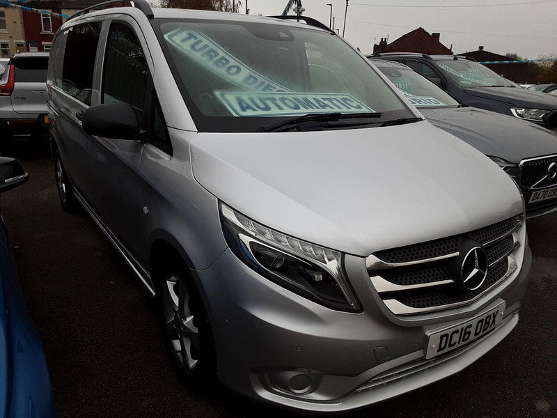 Mercedes-Benz Vito 2.1 119 CDI BlueTEC Sport Crew Van G-Tronic+ RWD L1 Euro 6 (s/s) 5dr 5dr Automatic 2024