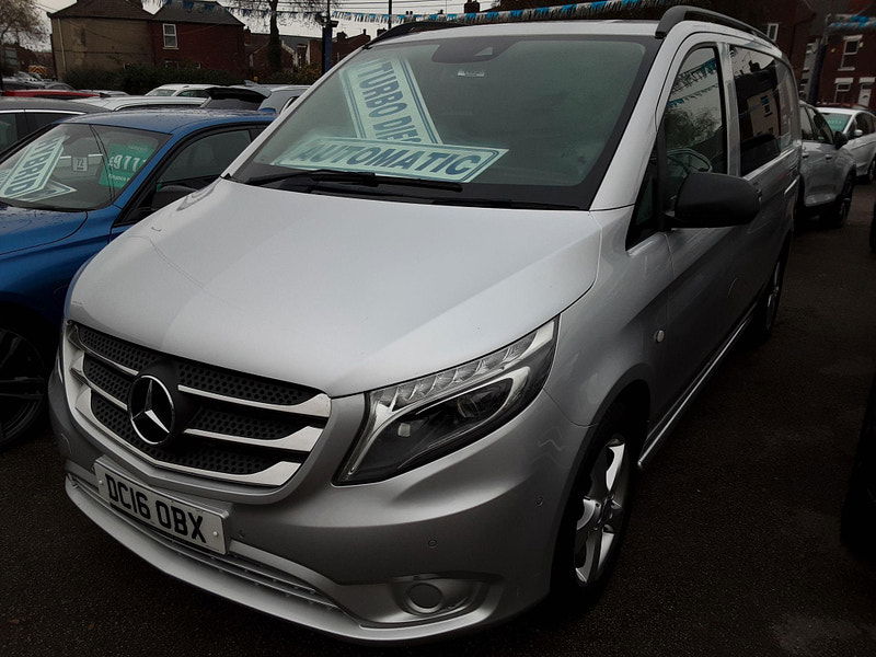 Mercedes-Benz Vito 2.1 119 CDI BlueTEC Sport Crew Van G-Tronic+ RWD L1 Euro 6 (s/s) 5dr 5dr Automatic 2024