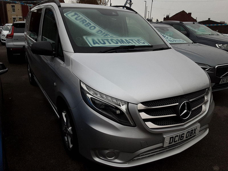 Mercedes-Benz Vito 2.1 119 CDI BlueTEC Sport Crew Van G-Tronic+ RWD L1 Euro 6 (s/s) 5dr 5dr Automatic 2024