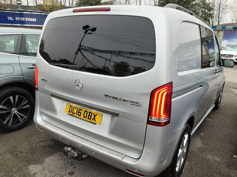 Mercedes-Benz Vito 2.1 119 CDI BlueTEC Sport Crew Van G-Tronic+ RWD L1 Euro 6 (s/s) 5dr 5dr Automatic 2024