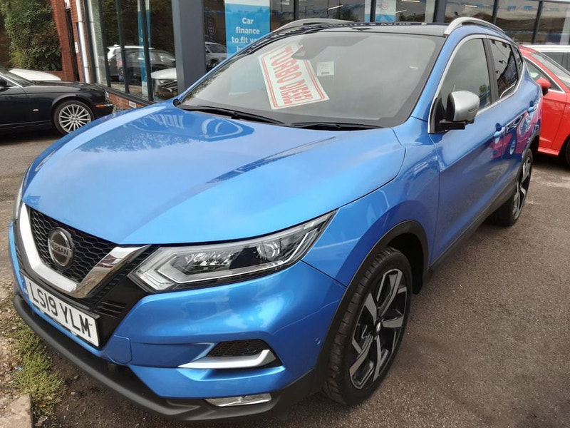 Nissan Qashqai 1.5 dCi 115 Tekna+ 5dr (FULL LEATHER+SAT NAV+GLASS ROOF+REVERSE CAMERA) 5dr Manual 2025