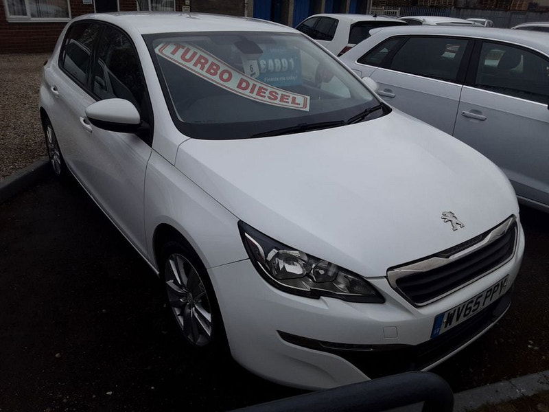 Peugeot 308 1.6 BlueHDi 100 Active 5dr (SAT NAV) 5dr Manual 2025