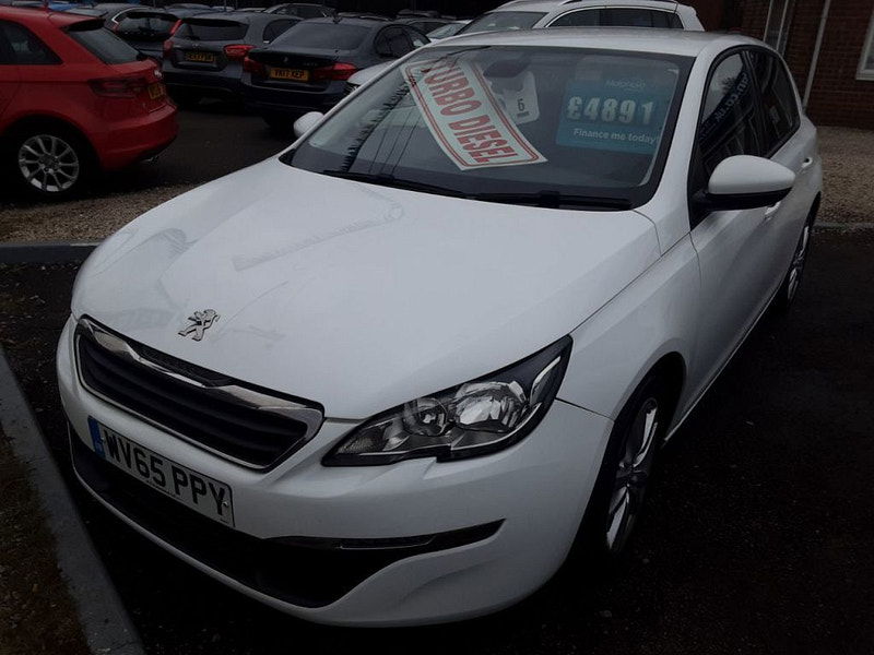 Peugeot 308 1.6 BlueHDi 100 Active 5dr (SAT NAV) 5dr Manual 2025