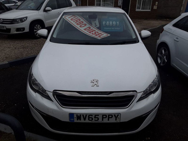 Peugeot 308 1.6 BlueHDi 100 Active 5dr (SAT NAV) 5dr Manual 2025