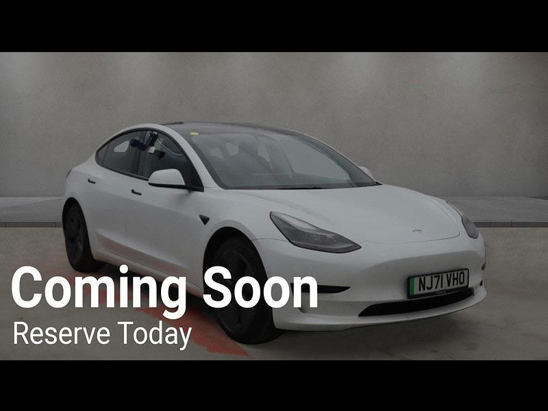 Tesla Model 3 Standard Range Plus Auto RWD 4dr 4dr Automatic 2025