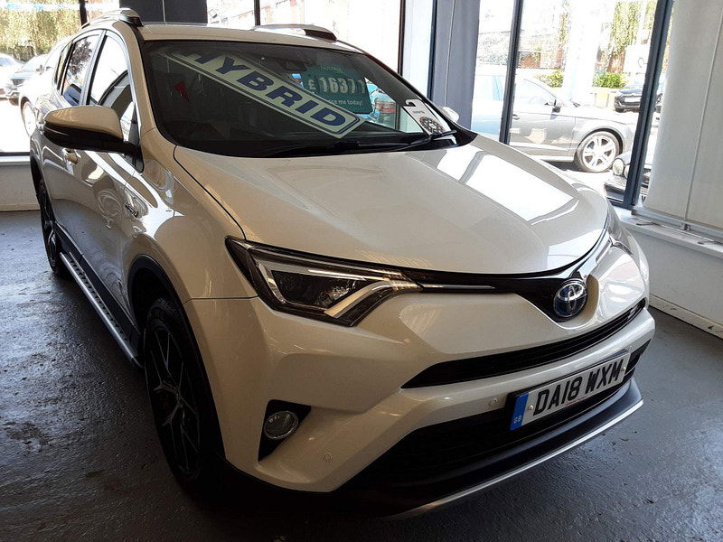 Toyota RAV4 2.5 VVT-i Hybrid Design TSS 5dr CVT 2WD (Sat Nav - Half Leather) 5dr Automatic 2025